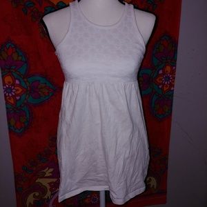 Old Navy Girls Medium White Summer Dress